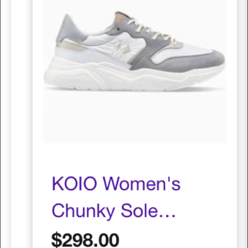Koio sneakers size EU 37